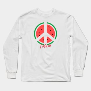 Peace of Watermelon Long Sleeve T-Shirt